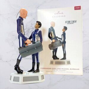 Hallmark  Star Trek Discovery Keepsake Christmas Tree Ornament Audio Track NEW